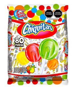 PALETA CHIQUITAS COOL TOONS BSA C/80 PZS