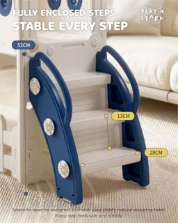 Deluxe blue slide set