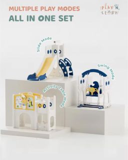 Deluxe blue slide set