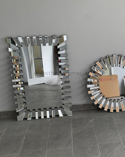 Aesthetic Luxe Rectangle Console Mirror (80x120cm)
