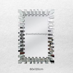 Aesthetic Luxe Rectangle Console Mirror (80x120cm)