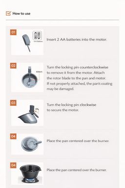 Rollpan Automatic Rotating Cooking Pot (PRE-ORDER, delivery in 4 -6 weeks)