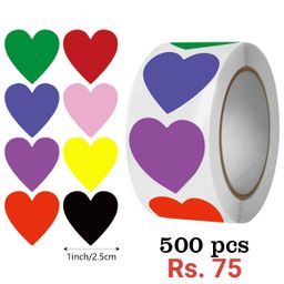 Stickers - Heart Shaped