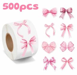 Stickers - Pink Bows