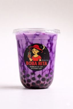 Taro Lava Bubble Tea