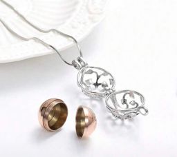 Memorial Urn Necklace Tree Of Life Ball