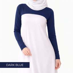 AURAT SLEEEVE INNER MUSLIMAH EXCLUSIVE - DARK BLUE