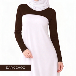 AURAT SLEEEVE INNER MUSLIMAH EXCLUSIVE - DARK CHOC