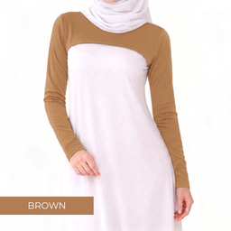 AURAT SLEEEVE INNER MUSLIMAH EXCLUSIVE - BROWN