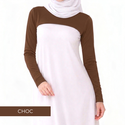 AURAT SLEEEVE INNER MUSLIMAH EXCLUSIVE - CHOC