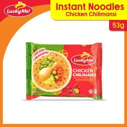 Lucky Me Instant Noodles Soup Chicken Chilimansi 53g