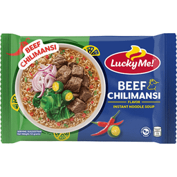 Lucky Me Instant Noodles Soup Beef Chilimansi 53g