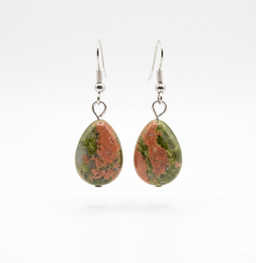 Unakite earrings 