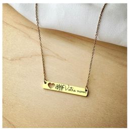 Collier  personnalisé  S1