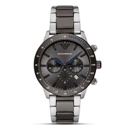 ARMANI FEDERICO QUARTZ GREY DIAL CHRONOGRAPH