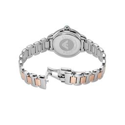 Armani Mia Light Blue Dial Two-Tone