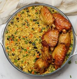NIGERIAN RICE MENU By One Menu Catering 