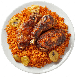 NIGERIAN RICE MENU By One Menu Catering 