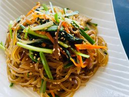 버섯 잡채 Mushroom & Vegetables Japchae