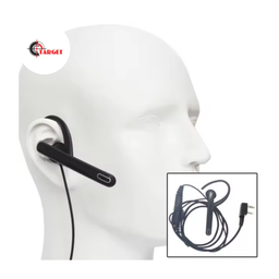 2 Pin Headset Mic Walkie Talkie Headphones with Mic