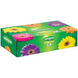 TWINSAVER FACIAL TISSUE 