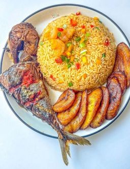 Fried Rice With Fish