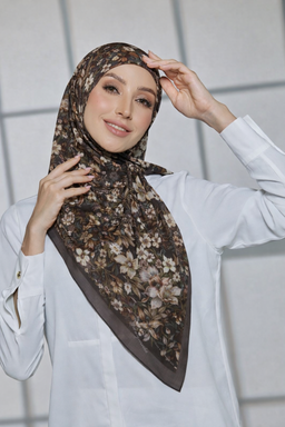 Delight Scented Japan Voile Square Scarf in Timeless