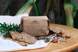 Sourdough crackers, gluten-free