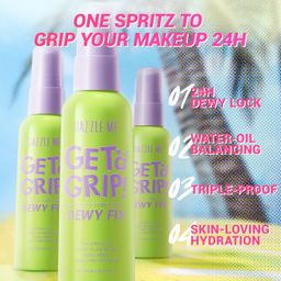 Dazzle Me - Get A Grip! Makeup Setting Spray (60ml) - Dewy Fix | Wholesale Makeup Singapore