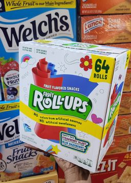 Fruit Roll-Ups Fruit Flavored Snacks Variety Pack, 0.5 oz., 64 pk.