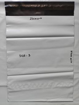 Polymailers Size 3 : 25cm x 37cm (Grey) 