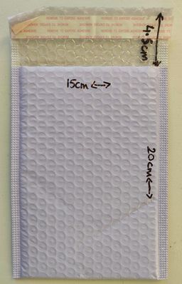 Bubble Mailers - 15cm x 20cm+4.5cm