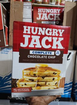 Hungry Jack Complete Chocolate Chip Pancake & Waffle Mix  32 oz
