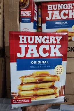 Hungry Jack Original Pancake Mix and Waffle Mix, 32 oz Box