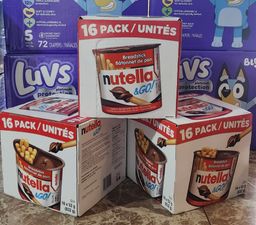 Nutella & GO! Hazelnut and Cocoa Spread + Breadsticks, 1.8 oz., 16 pk.