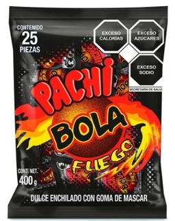 PACHI BOLA FUEGO BSA C/25 PZS
