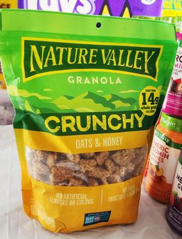 Nature valley oats&honey protein granola 14g whole grain