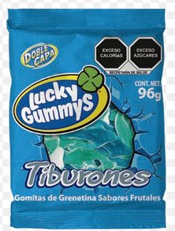 LUCKY GUMMYS TIBURONES BSA 96GR