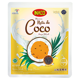 INACO Nata de Coco 1KG Orange x 12