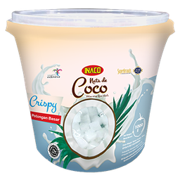 INACO Nata de Coco Bucket 1KG Crispy 7.5mm x 6