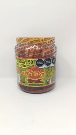 BANDERILLA CHILE CHICA GATITO VIT C/50 PZS