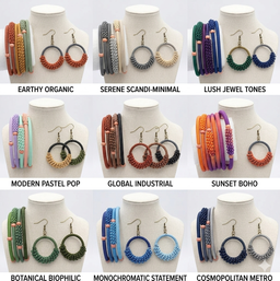 Telephone scobby wire jewelry 