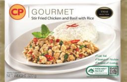 CP Ready Meals - Stir Fried Chicken & Basil w Rice
