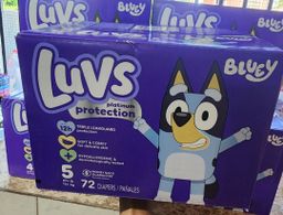 Luvs Platinum Protection Baby Diapers, Size 5 (27+ lbs), 72 Count
