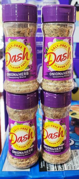 Dash Onion & Herb Seasoning Blend, Salt Free, Kosher, 2.5 oz
