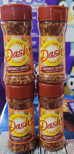 Dash Southwest Chipotle Seasoning Blend, Salt Free, 2.5 oz