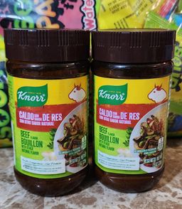 Knorr beef flavor bouillon with other flavors 7.9 oz