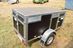 Remolque para perros BW – 4 compartimentos (240 × 100 cm)