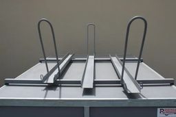 Remolque para 6 perros: resistente y funcional