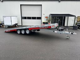 Remorque porte-voiture Brian James T Transporter 5,50 m – 3 essieux